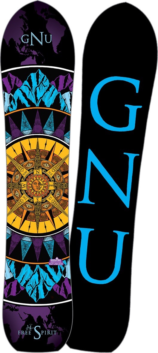Gnu Free Spirit 2018-2024 Womens Snowboard Review