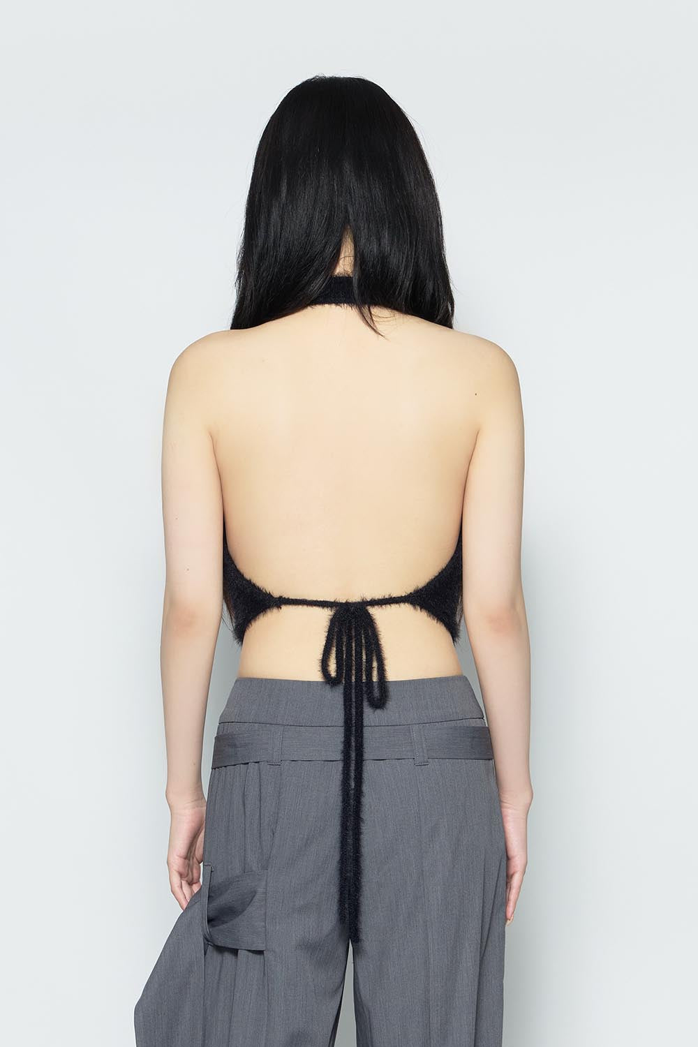 THEREDTHREAD / ザレッドスレッド】S fluffy halter tops