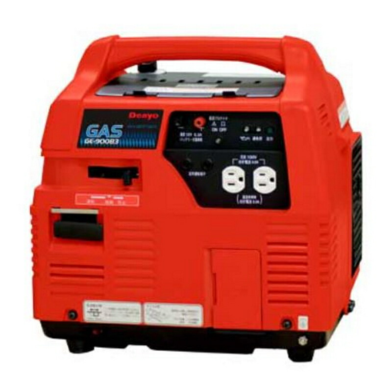楽天市場】発電機 デンヨー Denyoポータブルガスエンジン発電機 GE