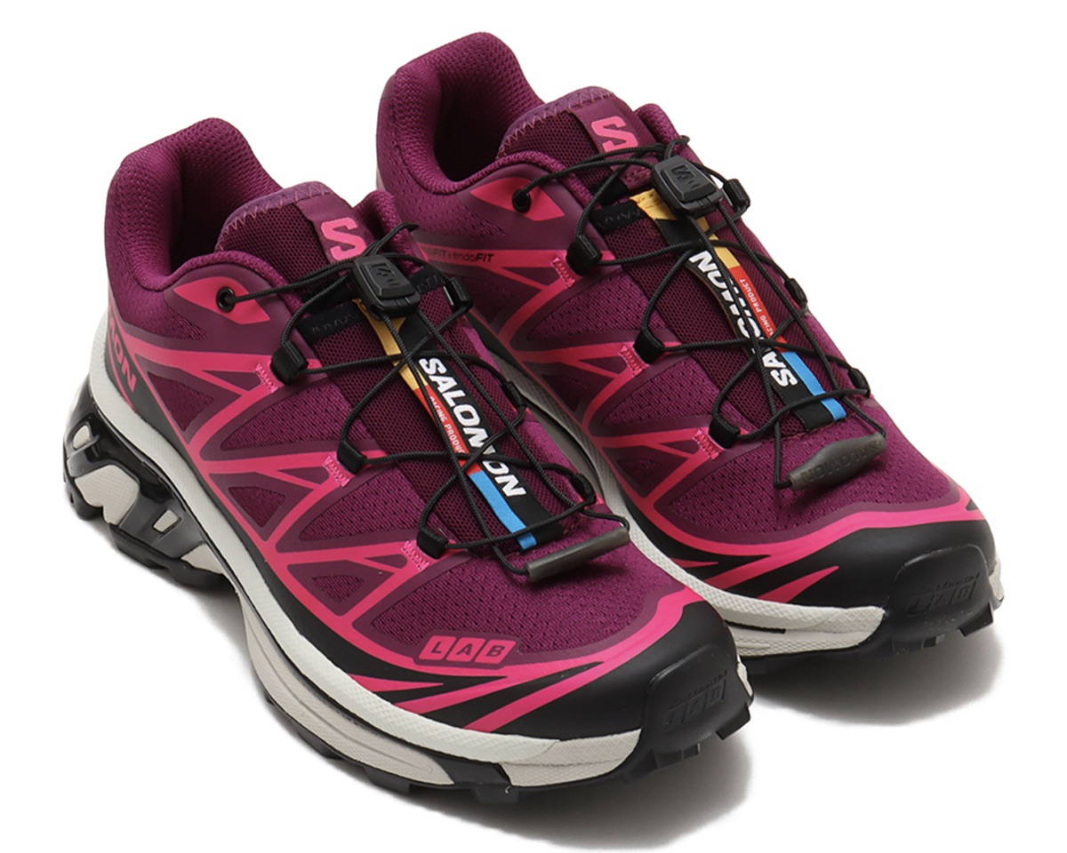 サロモンの新作。ネオンカラーを纏った“XT-6”がアトモスよりリリース