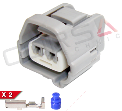 7283-7023-10 - Yazaki | 090II-2S-1 - Corsa Technic | 2-Way Kit