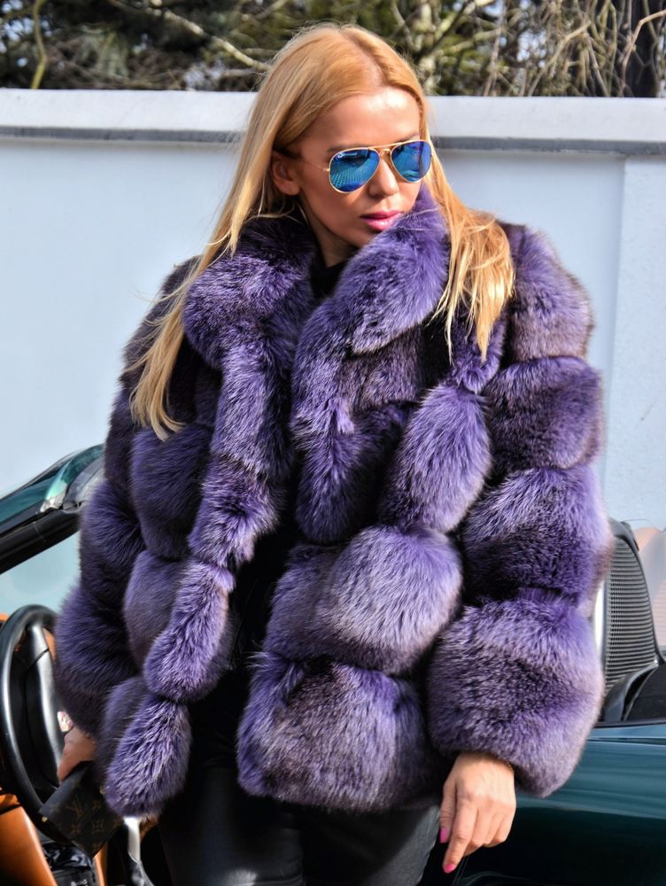 REAL 4BLOCK SAGA FOX FUR HOODIE COLLAR JACKET リアルサガフォックス