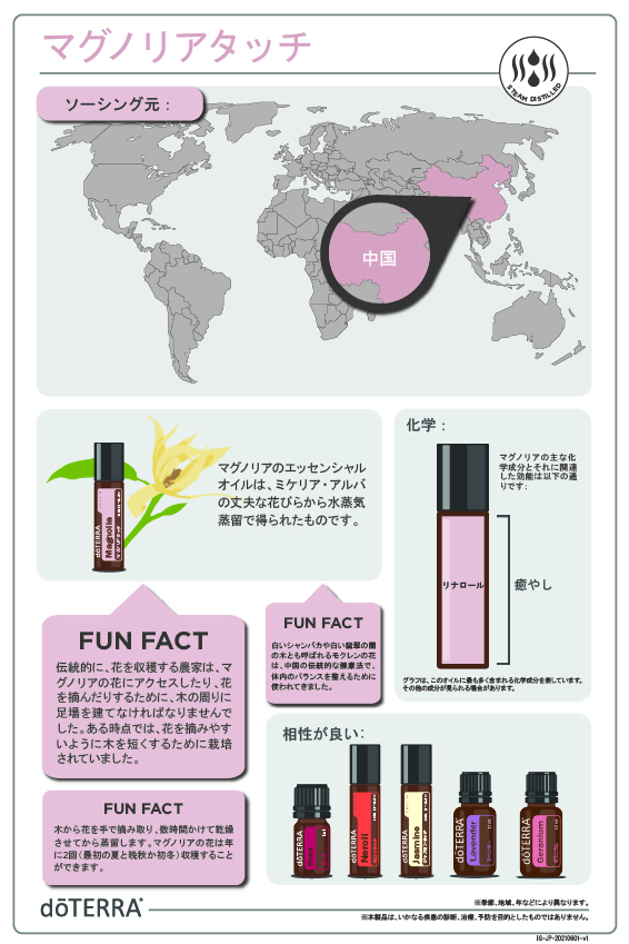 ドテラ マグノリアタッチ - doTERRA TIMES