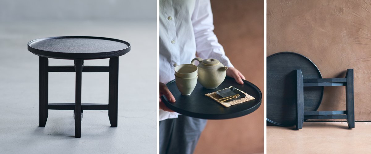 中川政七商店による床座のための家具「座椅子」カリモク家具協業で7/5