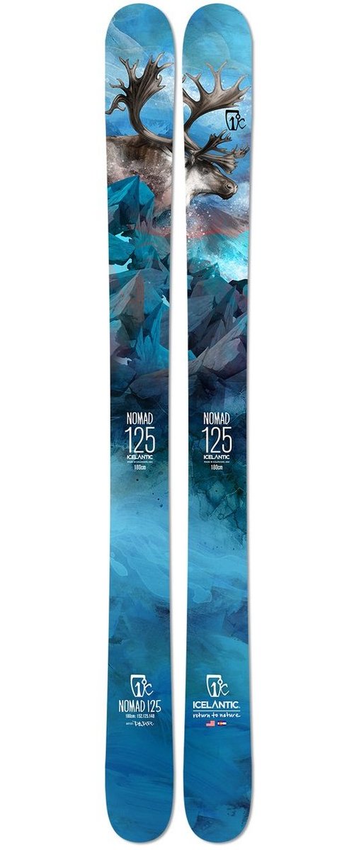 ICELANTIC スキー板 NOMAD125 ICELANTIC スキー板 NOMAD125 Icelantic