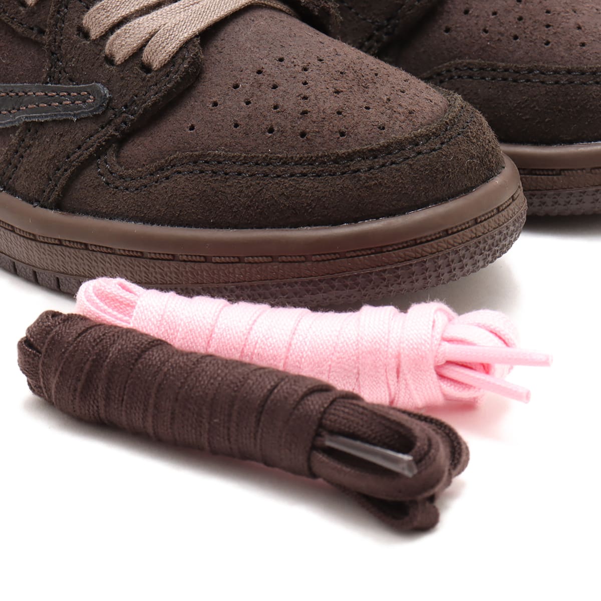 JORDAN BRAND AIR JORDAN 1 LOW OG SP (TD) DARK MOCHA/BLACK-VELVET