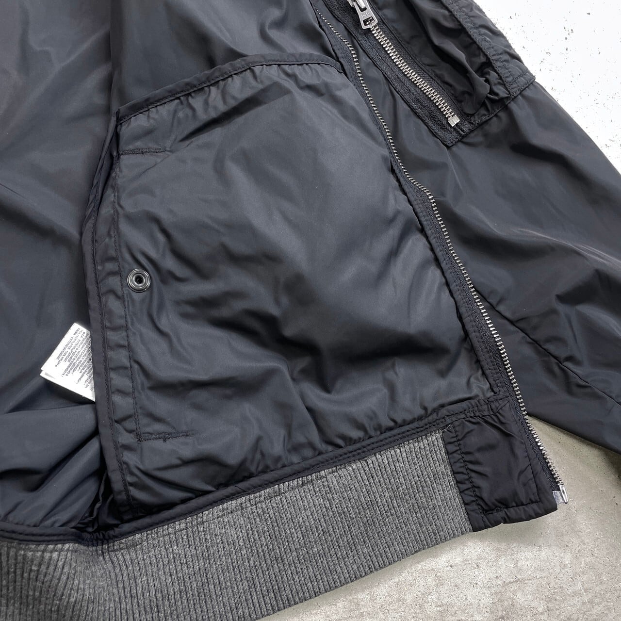 90年代 OLD GAP オールドギャップ MA-1タイプ ナイロンブルゾン メンズ