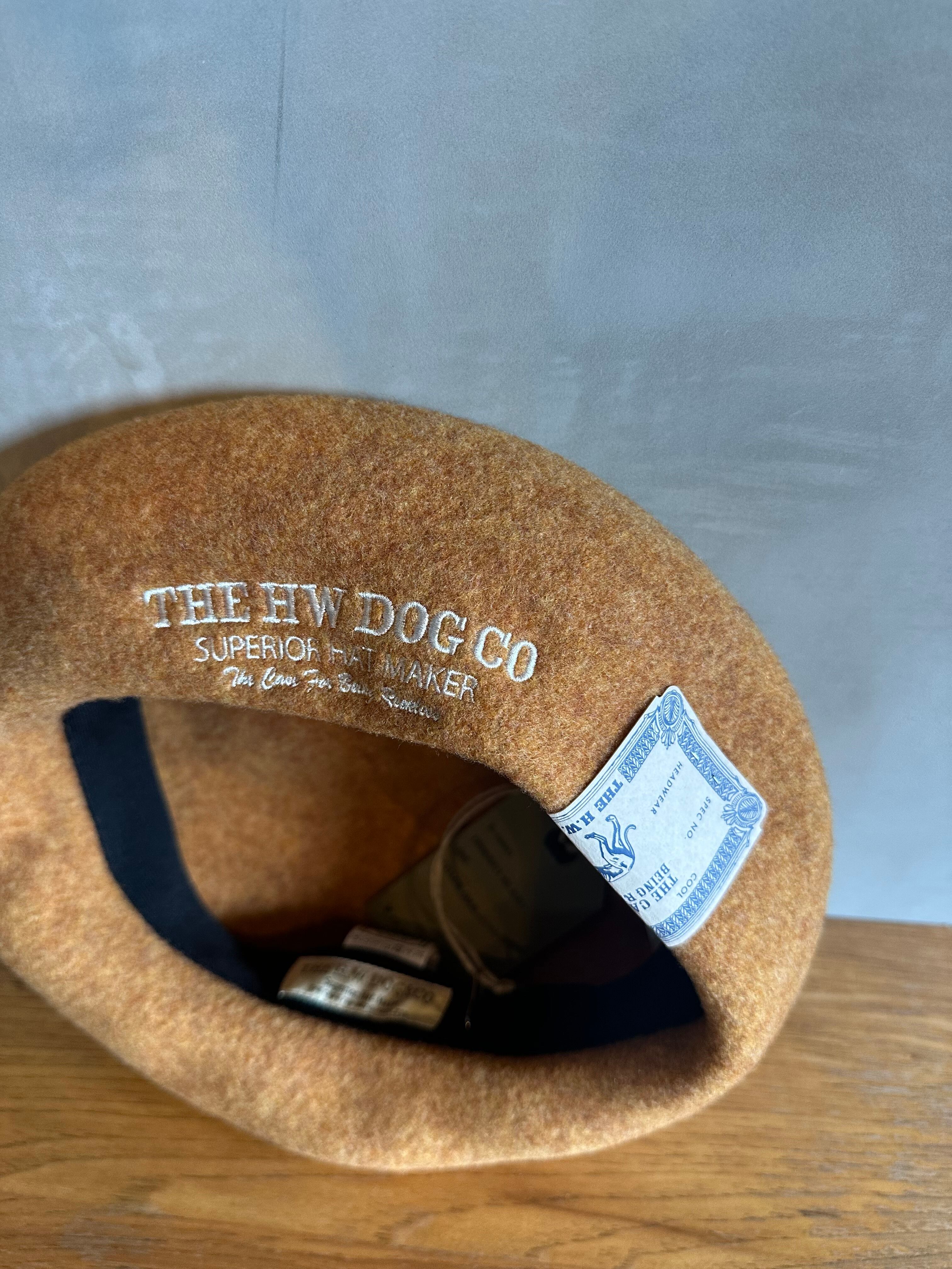 THE H.W.DOG&CO EMBROIDERY BIG BERET | TRACK END