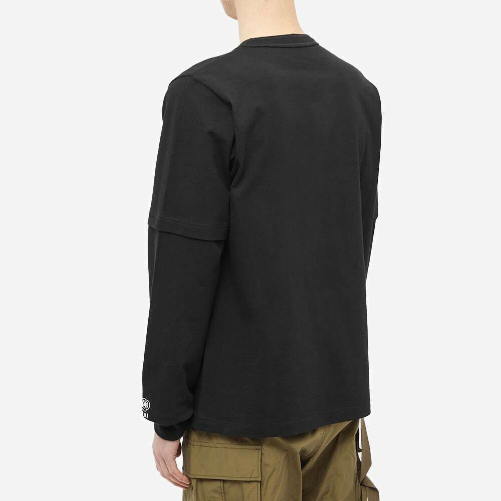 Sacai x Eric Haze Long Sleeve One Kind Word T-Shirt in Black Sacai