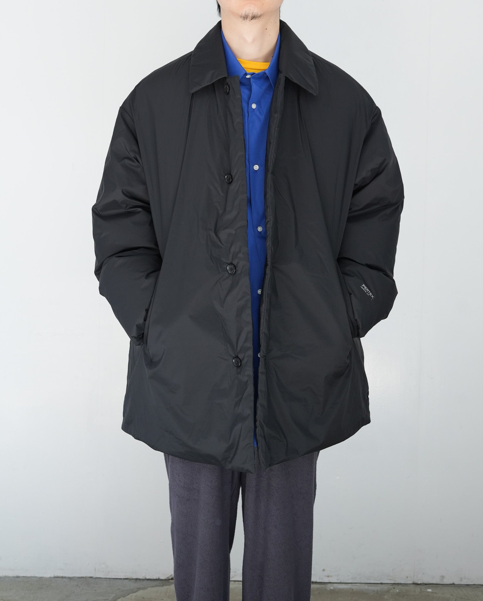 Graphpaper PERTEX QUANTUM AIR Bal Collar Down Coat – Chum!