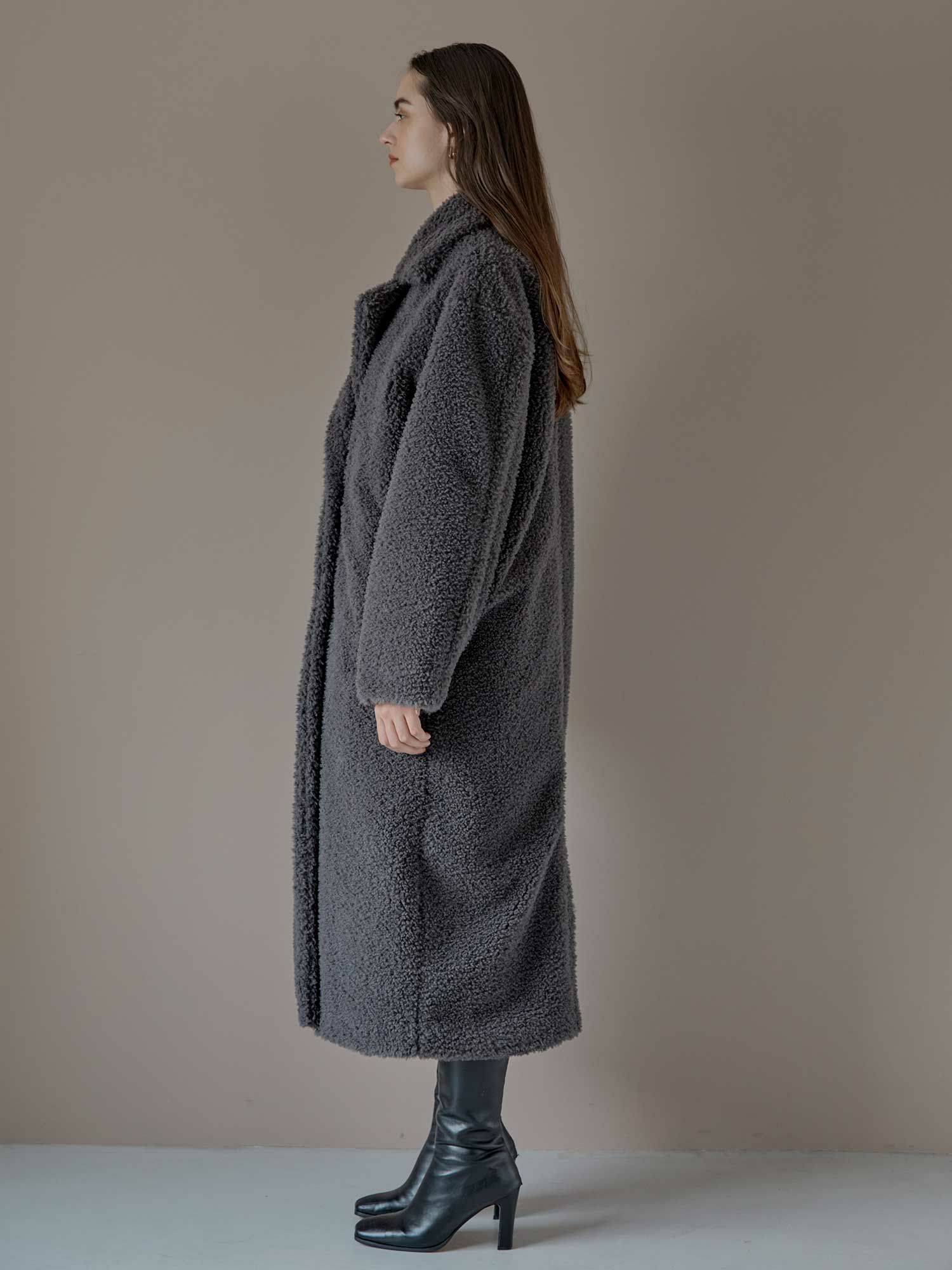 テディボアロングコート | ACYM ONLINE SHOP