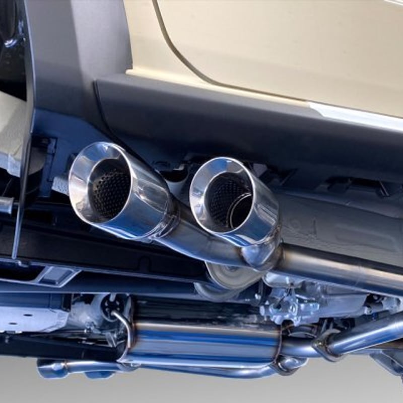 ジムニーシエラ(JB74W) 左右2本出しサイドマフラー（ハーフステン