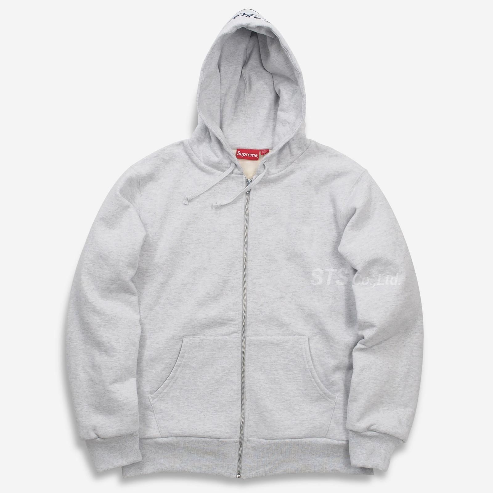 Supreme - Thermal Zip Up Sweatshirt - UG.SHAFT