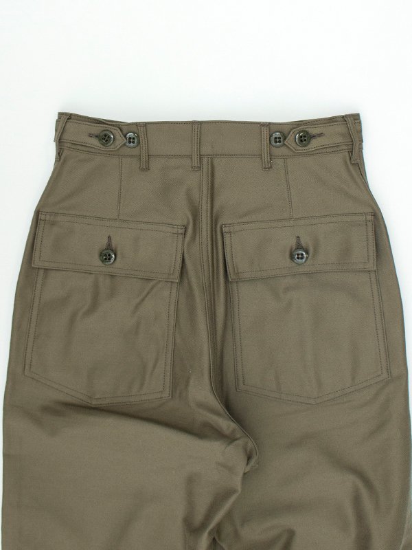 BACK SATIN BAKER PANTS-バックサテンベイカーパンツ-HYKE（ハイク