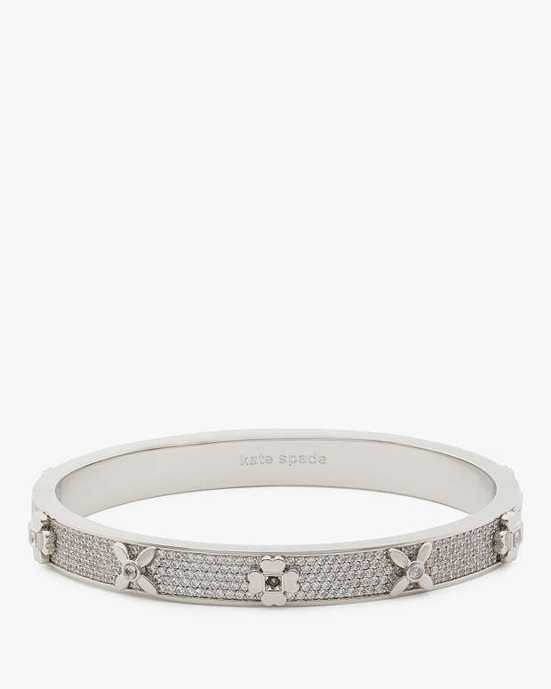 Heritage Bloom Hinged Bangle | Kate Spade New York