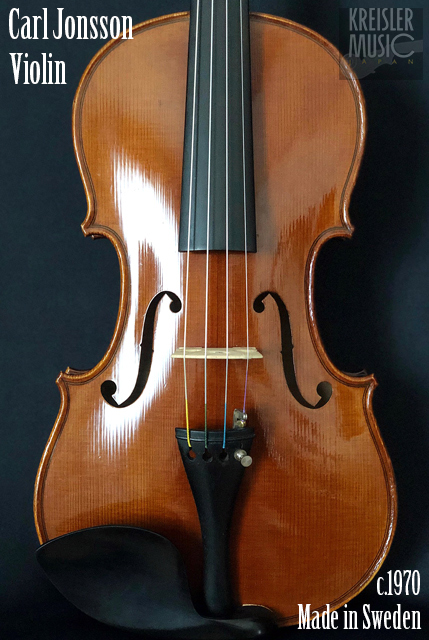 スウェーデン製オールド◇バイオリン c.1970-80 Carl Jonsson 7/8