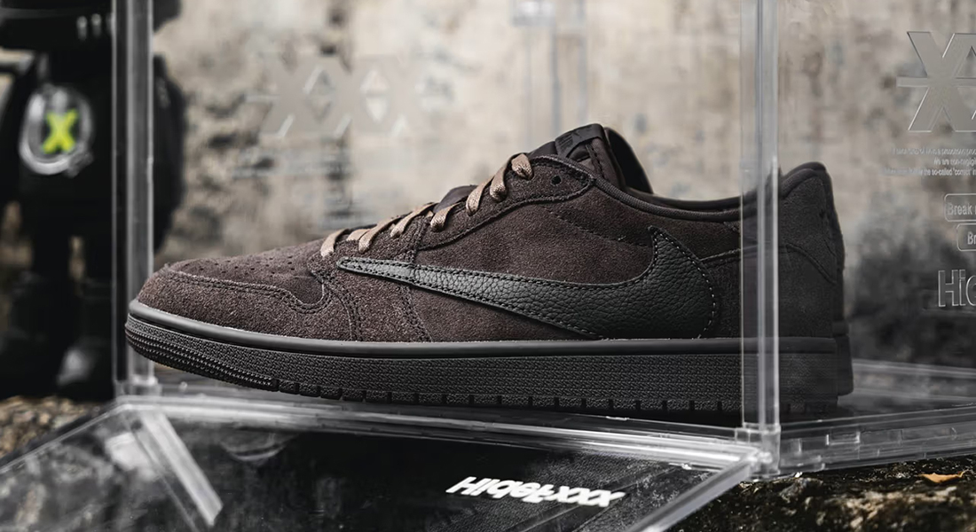 ダークな洗練を極めるトラヴィス・スコット × Air Jordan 1 Low Velvet