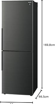 Amazon.co.jp: シャープ 冷蔵庫 310L(幅56cm) プラズマクラスター搭載