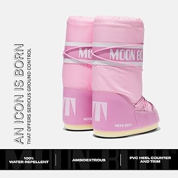 Amazon.com: Moon Boot, Icon Nylon Insulated Slip On Unisex Snow