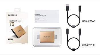 Amazon.com: Samsung T5 Portable SSD 1TB - USB 3.1 External Solid