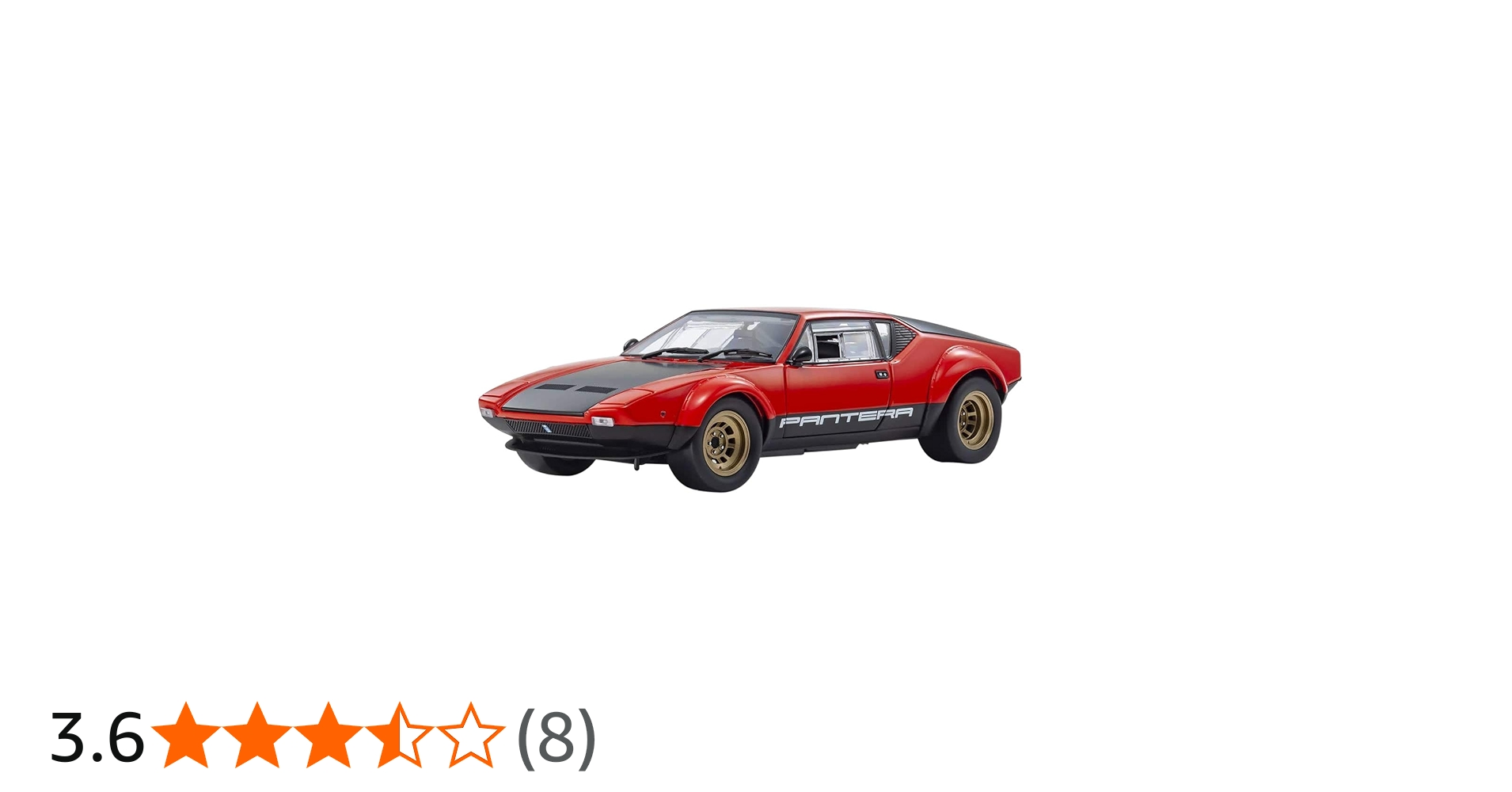 Amazon | 京商オリジナル 1/18 デ・トマソ パンテーラ GT4 レッド