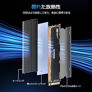 Amazon | SANZANG MASTER S7000 SSD 1TB NVMe M.2 PCIe Gen 4x4、M.2