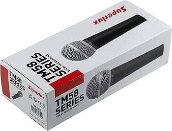 Amazon.com: Superlux TM58S Dynamic Vocal Microphone with Locking