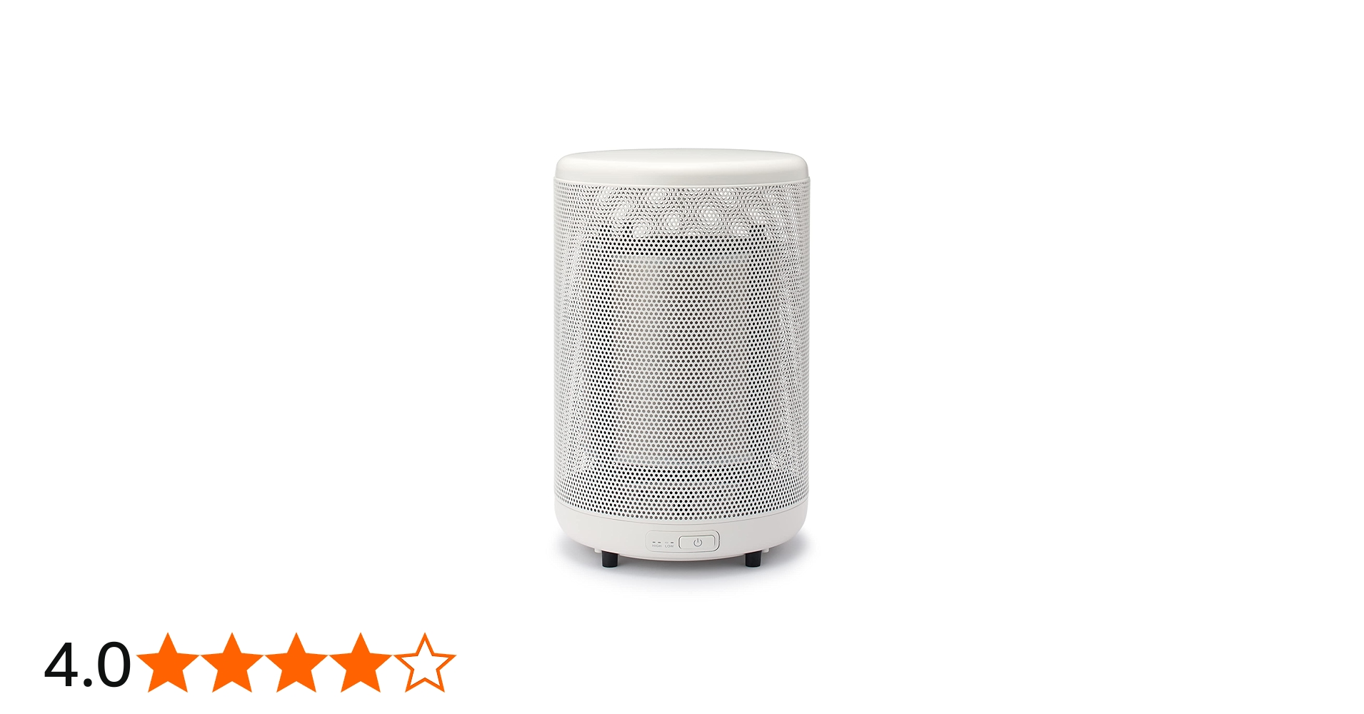 Amazon | 無印良品 丸形ヒーター 白 MJ-RPH1 44310571 | 無印良品