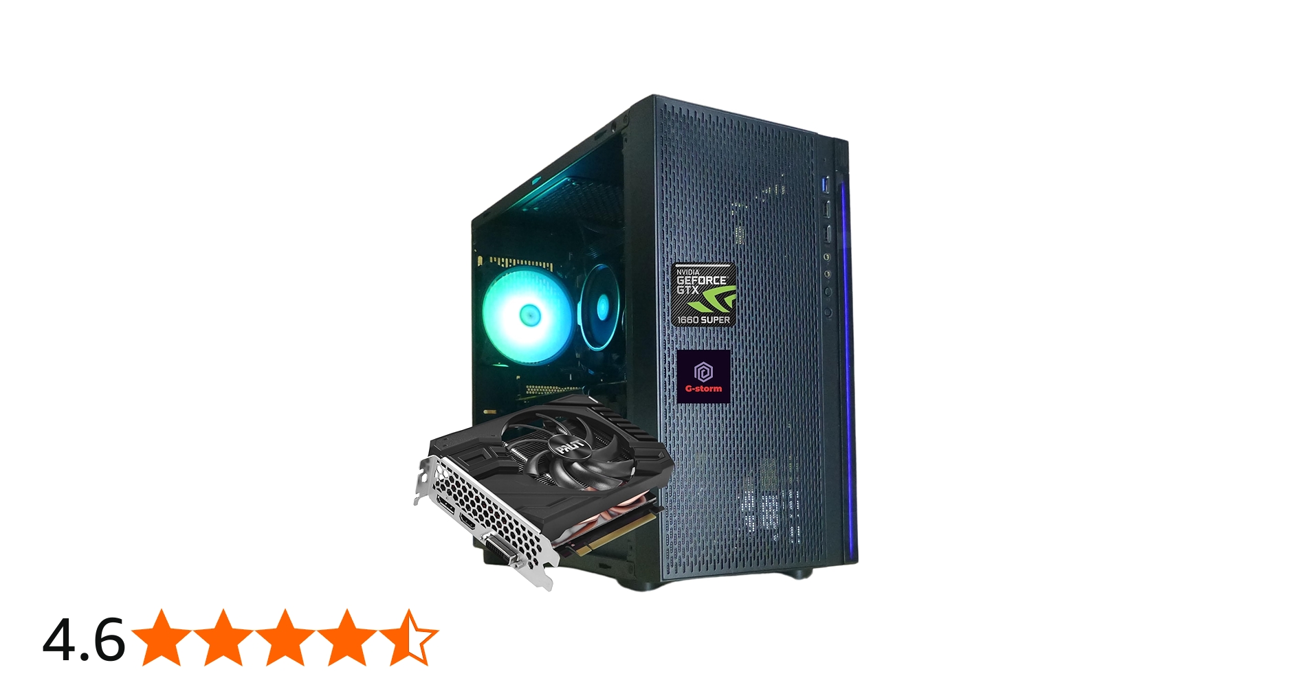 Amazon.co.jp: WaffleMK ゲーミングPC デスクトップPC タワー型 G