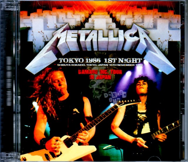 Metallica メタリカ/Tokyo,Japan 1986