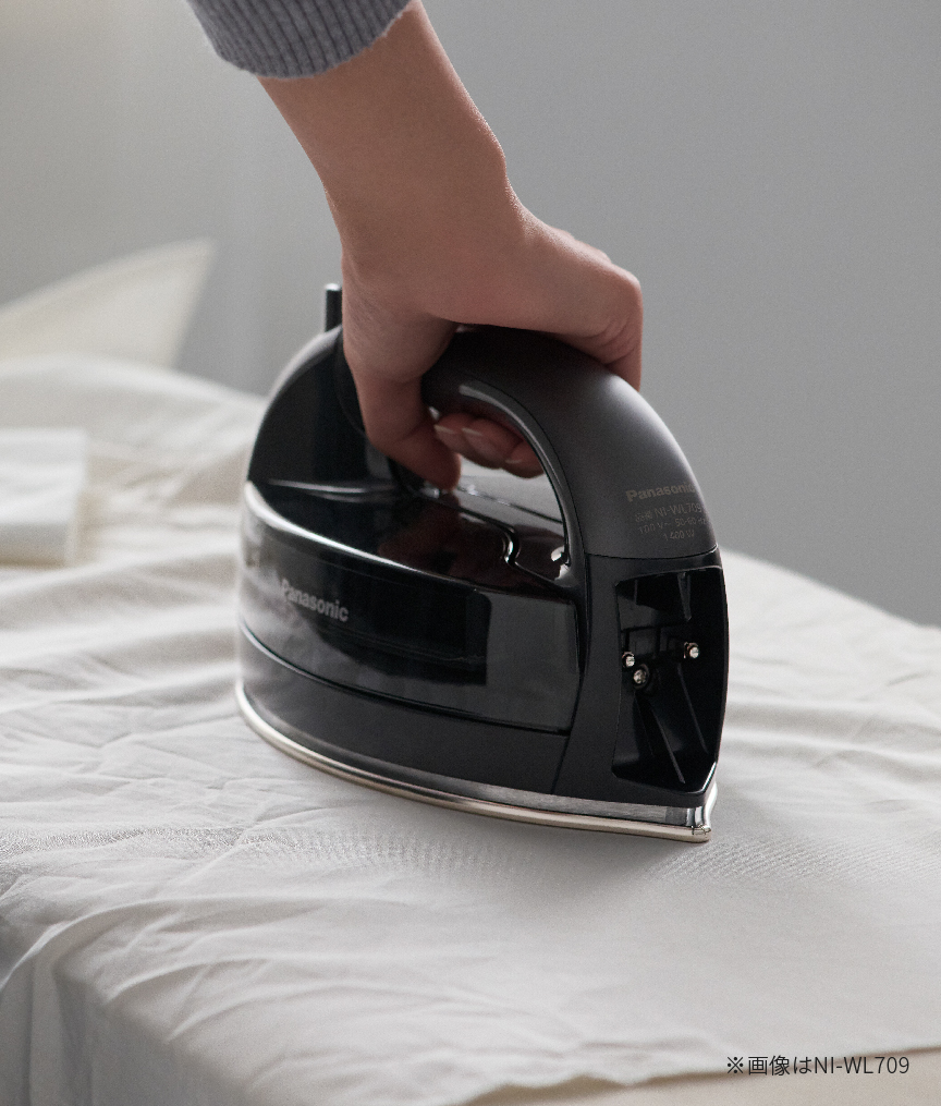 概要 コードレススチームアイロン NI-WL609 | アイロン・衣類