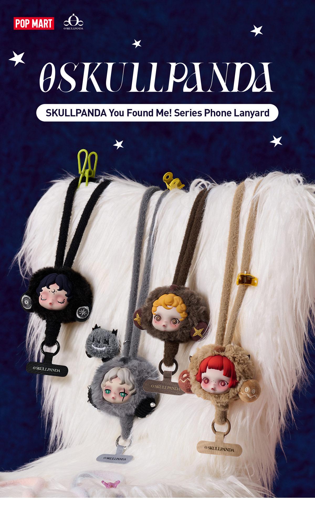 SKULLPANDA You Found Me！Series Phone Lanyard - POP MART (United