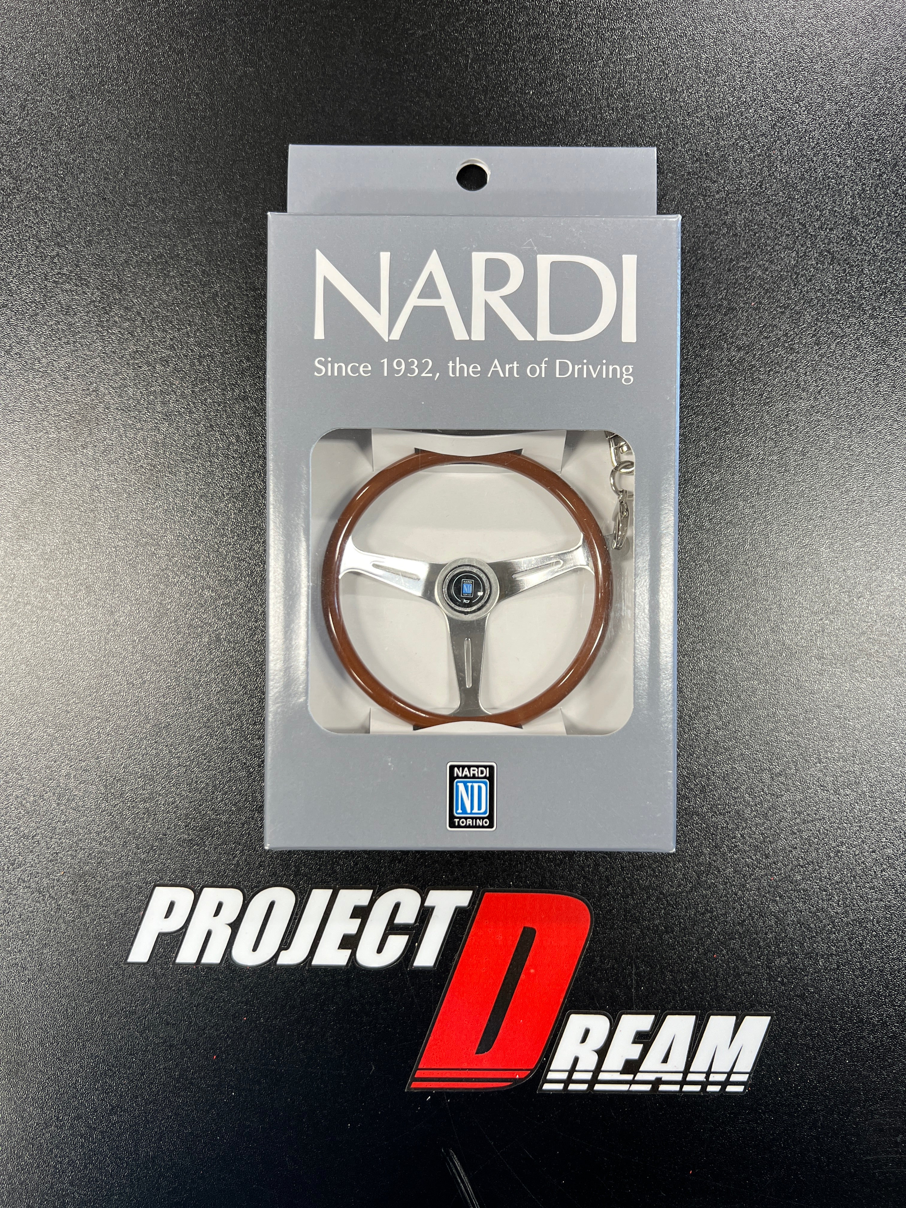 NARDI TORINO Classic Steering Wheel Keychain – Project Dream
