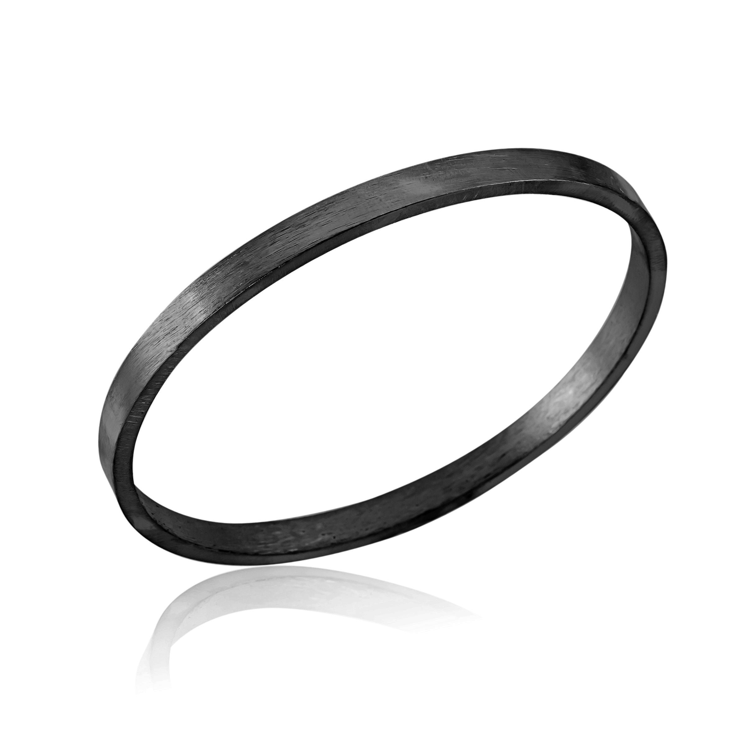 Flat Medium Bangle – Sheila Fajl