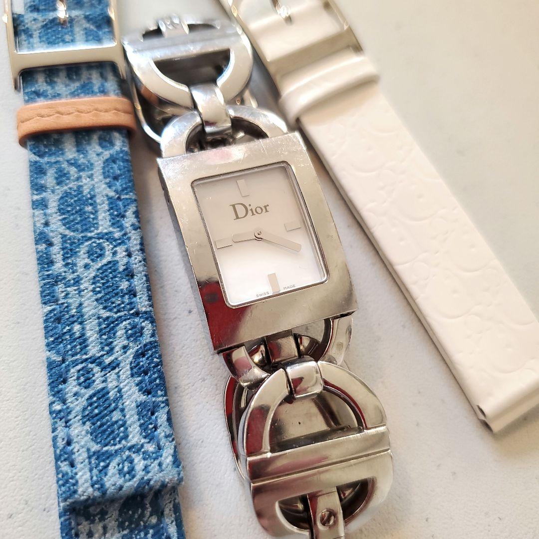 ⭐可動品美品⭐Christian Dior トロッター 腕時計 クォーツ Christian Dior ディオール オクタゴン クォーツ 腕時計 45134