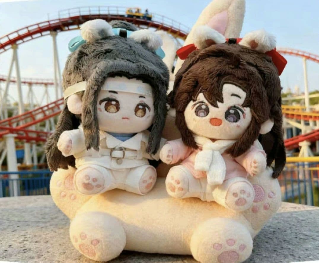 魔道祖師 KAZE 誕生日 ぬいぐるみ3点セット 15cm 魔道祖師 KAZE 10cmぬいぐるみ用衣装セット - メルカリ