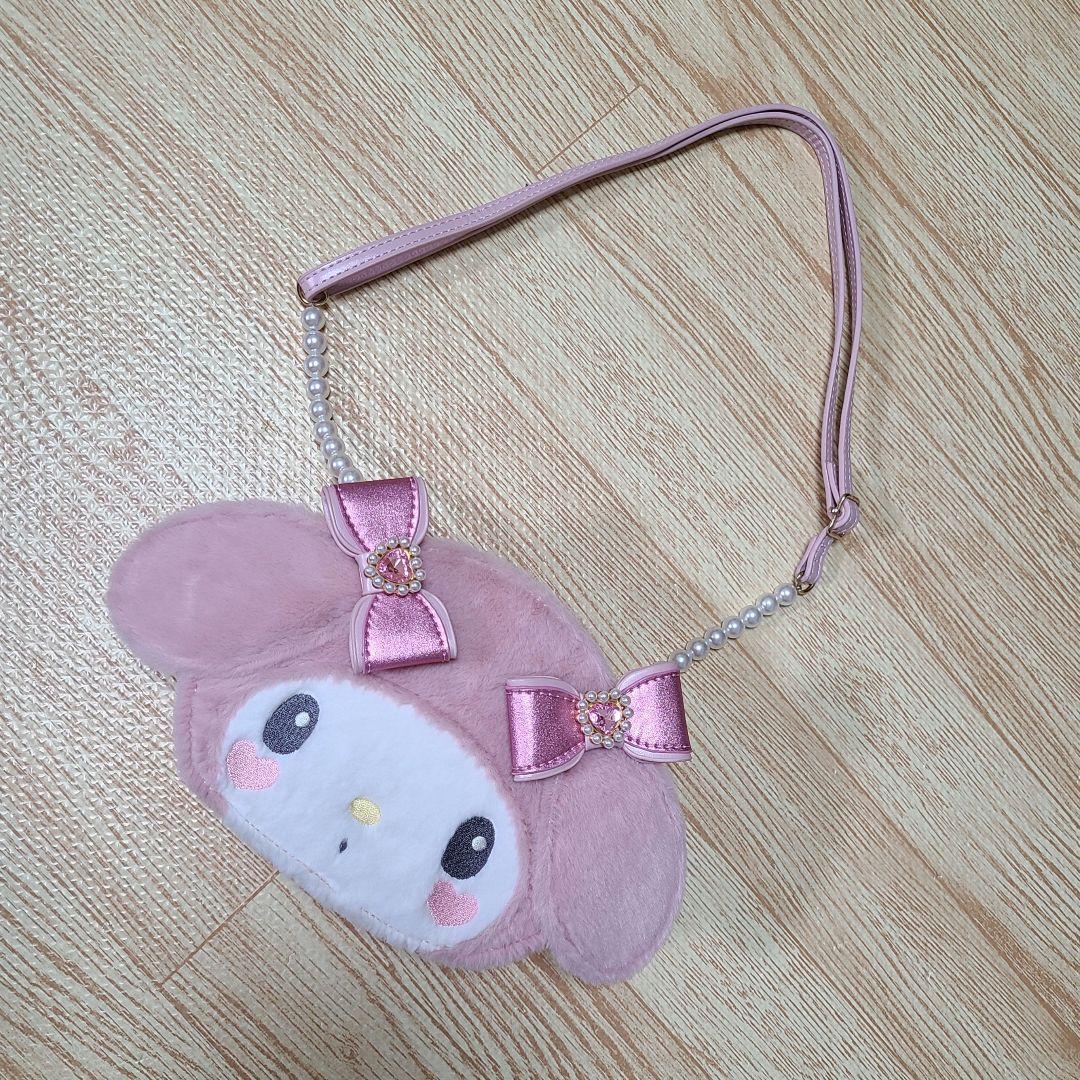 マイメロポシェット 新入荷 ＜夢屋＞ 【マイメロディ ぬいぐるみポシェット】全4種 500円