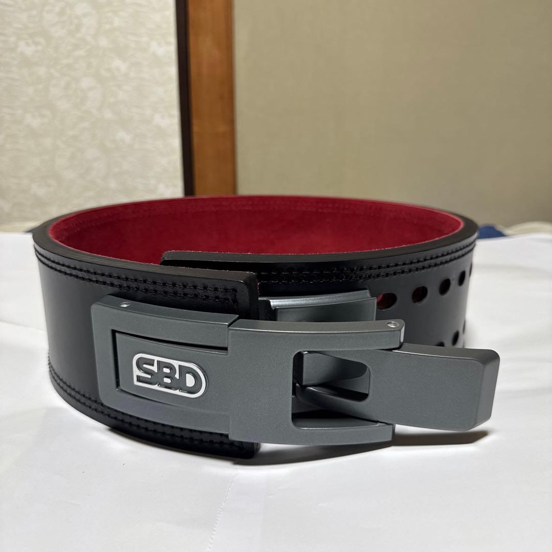 SBD パワーベルト 黒/赤 13mm SBD トレーニング・パワーベルト 黒/赤 13mm Mサイズ SBD パワーベルト