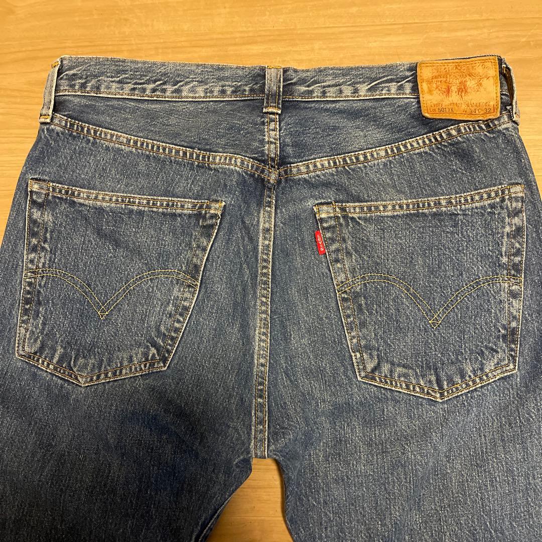 良品 雰囲気抜群 LEVIS 501XX 1947復刻 赤耳 W34 x L32 - メルカリ