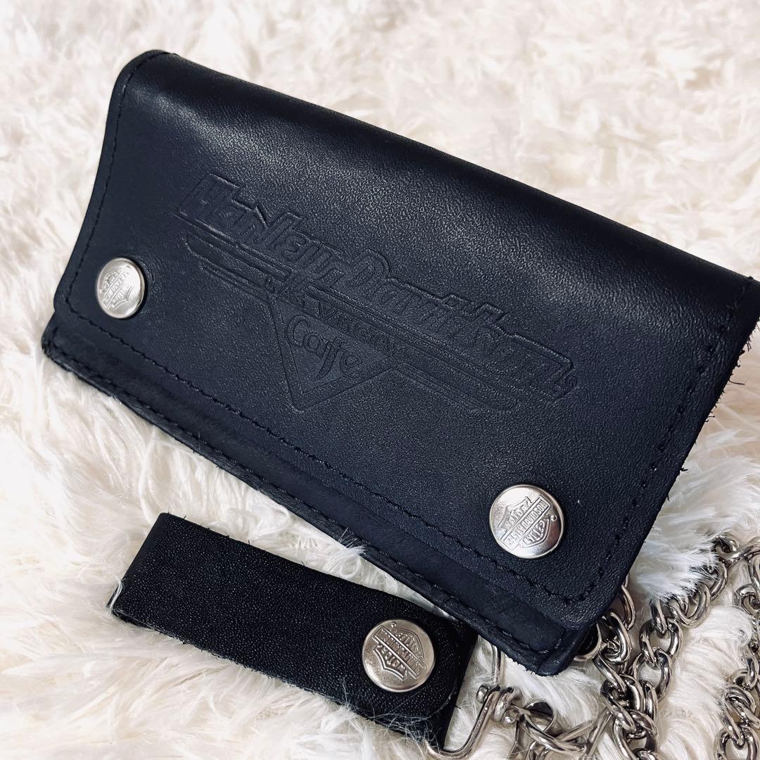 【希少】HARLEY-DAVIDSON 　トラッカーウォレット ハーレーダビッドソン トラッカーウォレット アメリカ製 - メルカリ