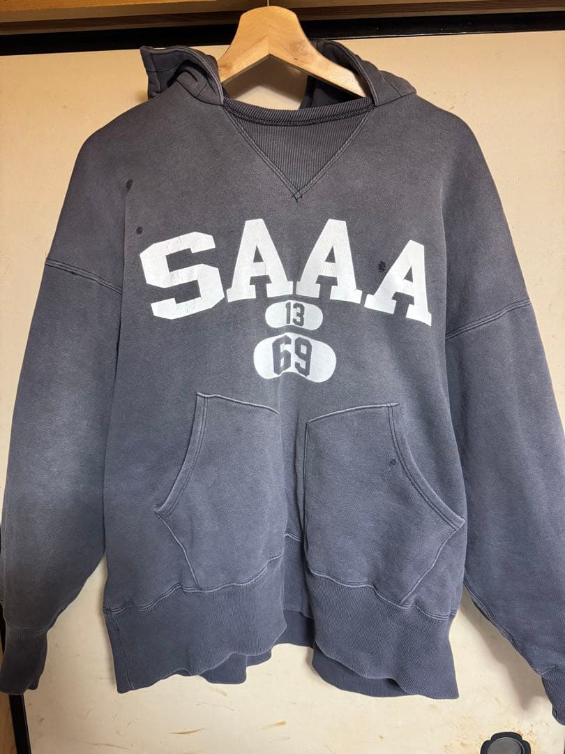 セントマイケル × ベルベルジン パーカー M SAINT M×××××× - セントマイケル25AWベルベルジンコラボ BB_AFTER