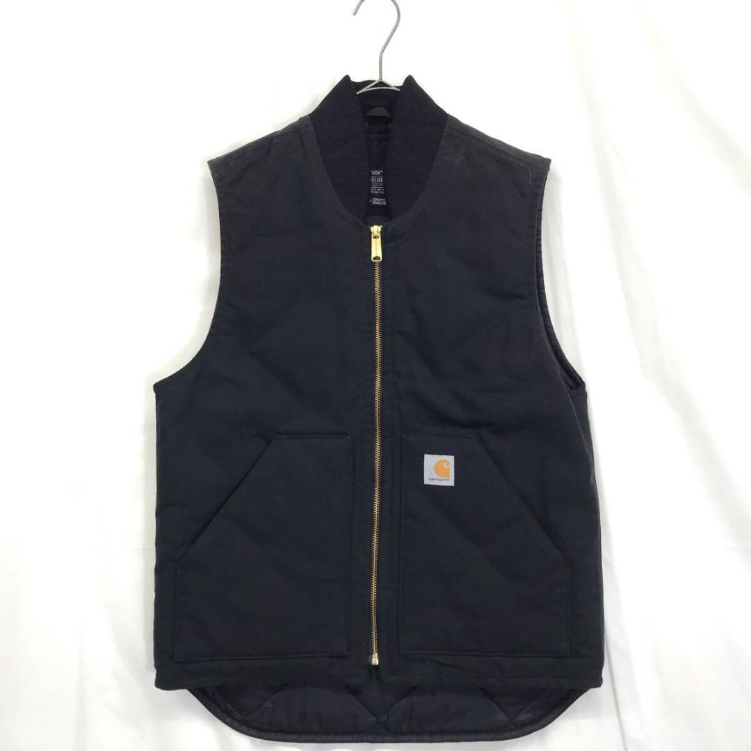 Carhartt : 中綿キルティング ダックベスト カーハート ダック ベスト キルティング裏地 中綿 カーハート