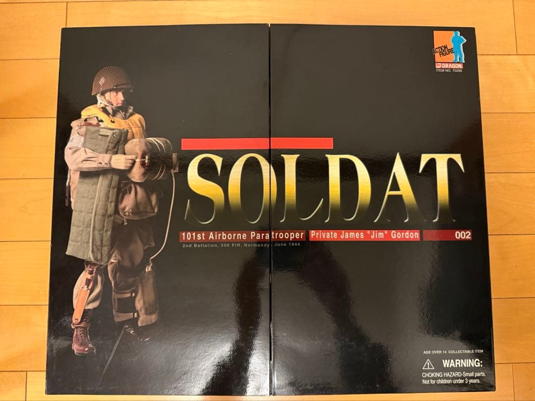 ドラゴンモデルズ　1/6WW2アメリカ軍空挺兵　SOLDAT DID】A80161S WW2 US 101st Airborne Division Ryan 2.0 (Deluxe