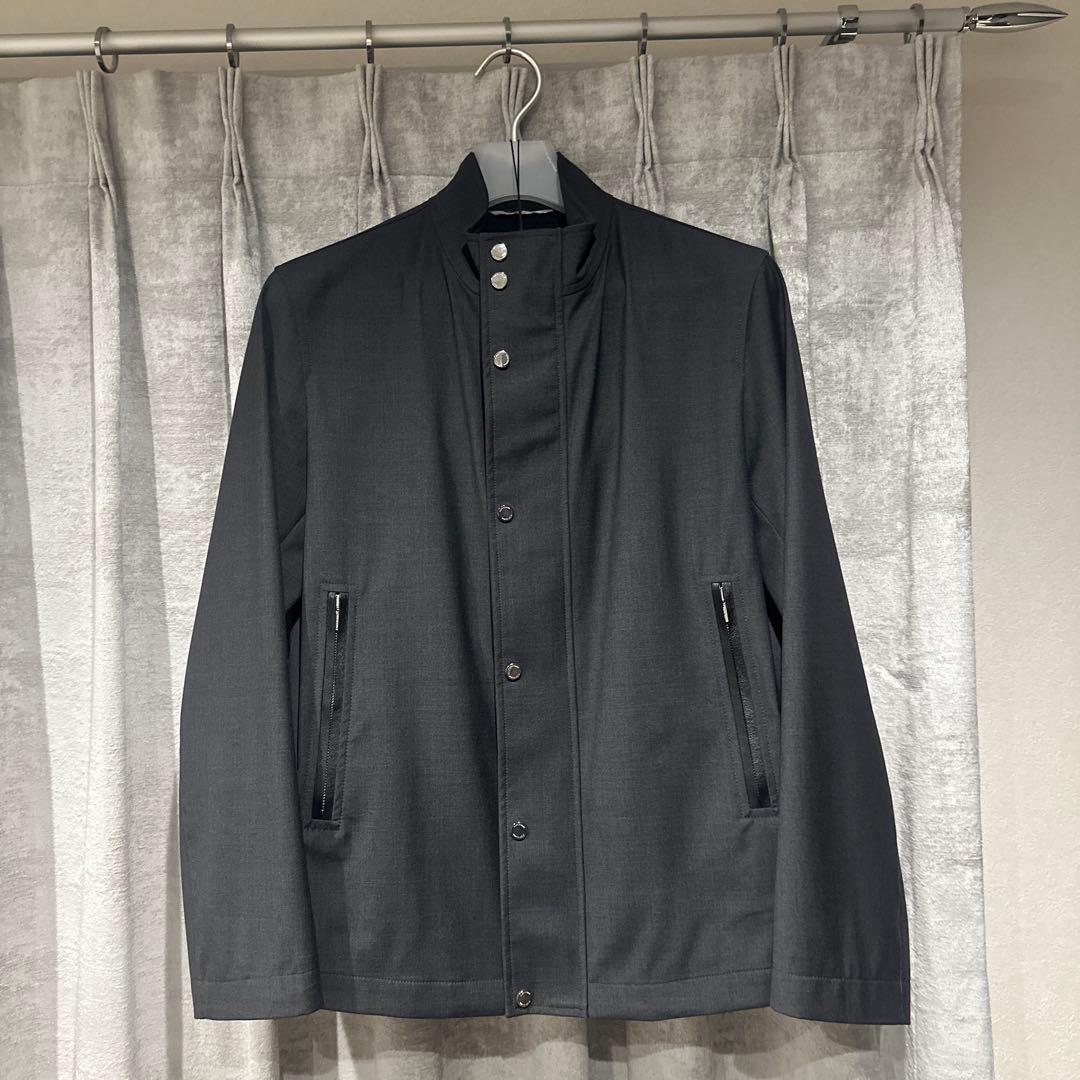 ディオールオム　レザートリムウールブルゾン2016aw 44 DIOR HOMME - Dior Homme ディオールオム レザージャケット 44の通販