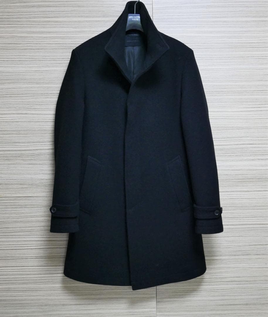 美品☆ジュンハシモト　super100’sウール　スタンドカラーコート　サイズ２ 楽天市場】【50%OFF｜期間限定セール】【junhashimoto｜ジュンハシモト
