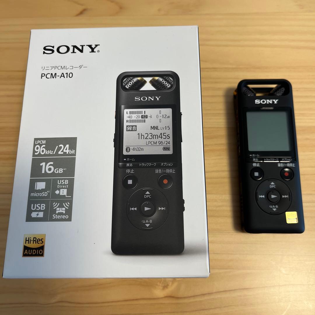 ソニー リニアPCMレコーダー PCM-A10 ソニー、コンパクトで高音質なPCMレコーダー「PCM-A10」を10月6日に