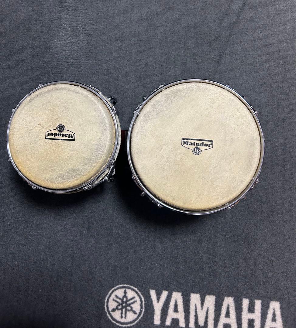 LP Matador ボンゴ スタンド付　超美品 LP Matador Bongo M201-AWC bluemallet