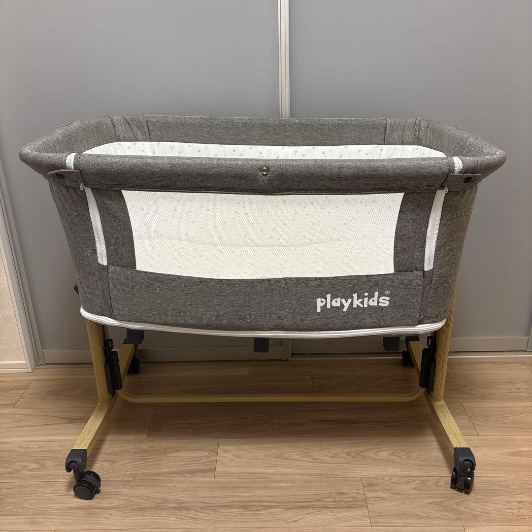 まーたん　ベビーベッド プレイヤード ZOOBLY 08yec hzdmj ベビーベッド 折りたたみ 添い寝ベッド 揺りかご 赤ちゃん 高さ