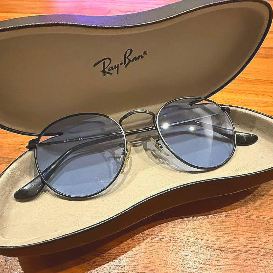 Ray-Ban RB3447 002/サングラス/ブルーレンズ Ray-Ban サングラス RB3447 002/3F 50サイズ ボストン フレーム