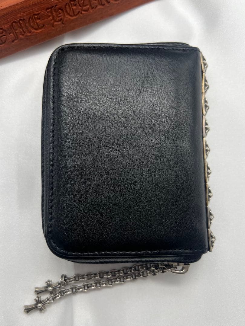 クロムハーツ ジップウォレット 財布 CHROME HEARTS クロムハーツ Wallet ウォレット 財布 レザー】タイニー